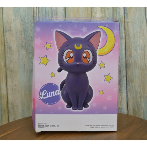 Pretty Guardian Sailor Moon Sofvimates Luna Cat Figure Banpresto - Picture 1 of 5